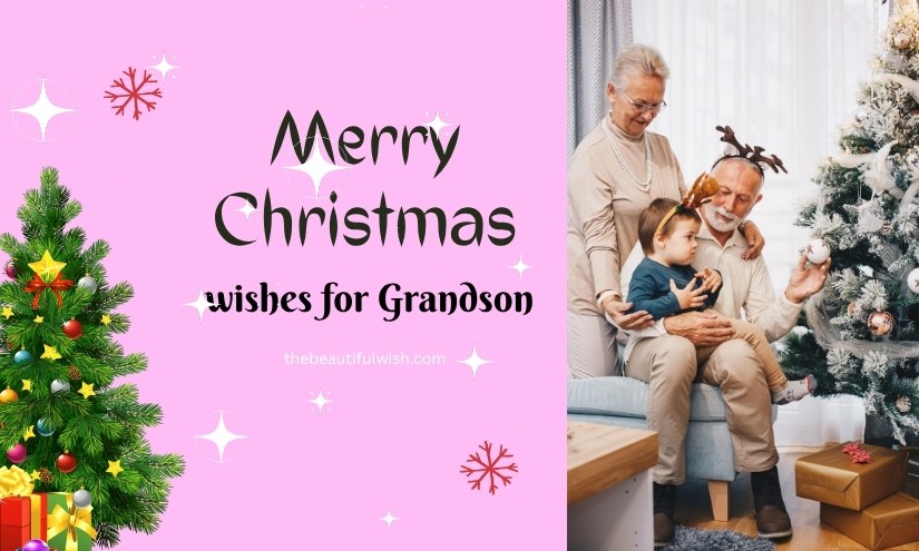 Christmas Wishes for Grandson