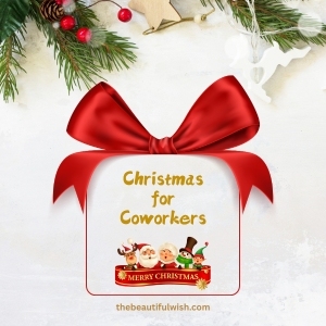christmas message for co worker