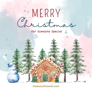 christmas message for special someone