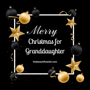 christmas wish for a granddaughter