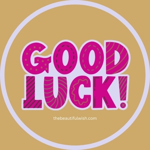 good luck message
