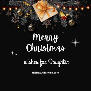merry christmas daughter